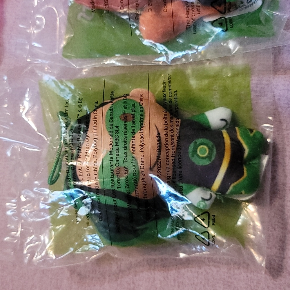 Super Pets Green Lantern Hanging Plush